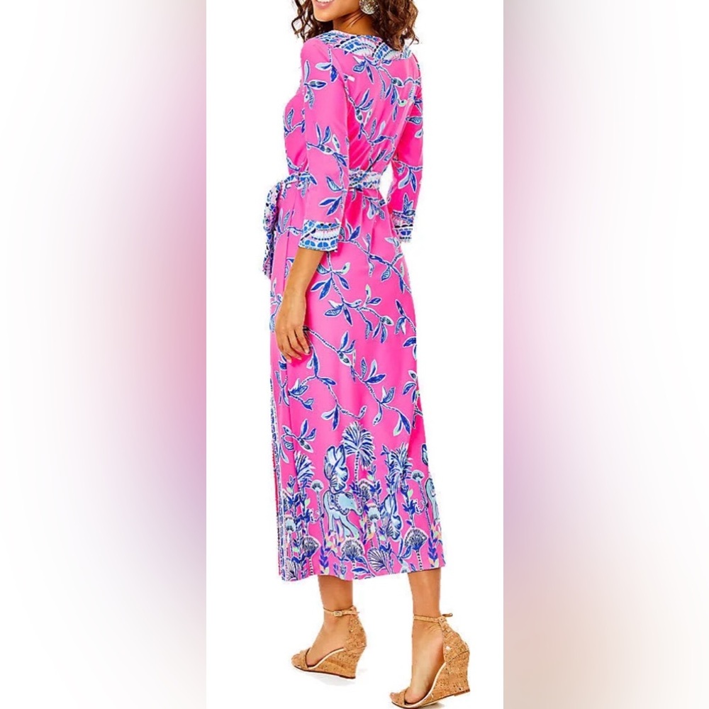 Lilly Pulitzer UPF 50‎ Carabella Long Sleeve Dress Women’s XS - Picture 2 of 10